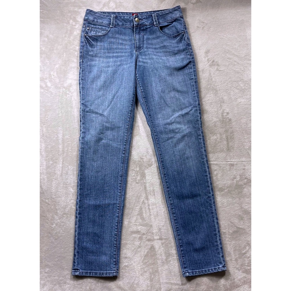 Sasson Skinny Jeans Women‎ 8 Blue Last Dance Wash Skinny Leg Shuffle
